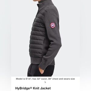 Canada Goose Men's Gray Puffer Jacket